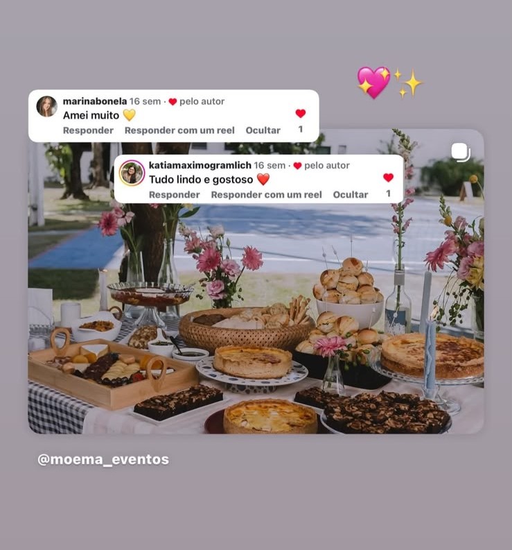 Depoimento de cliente Moema Eventos