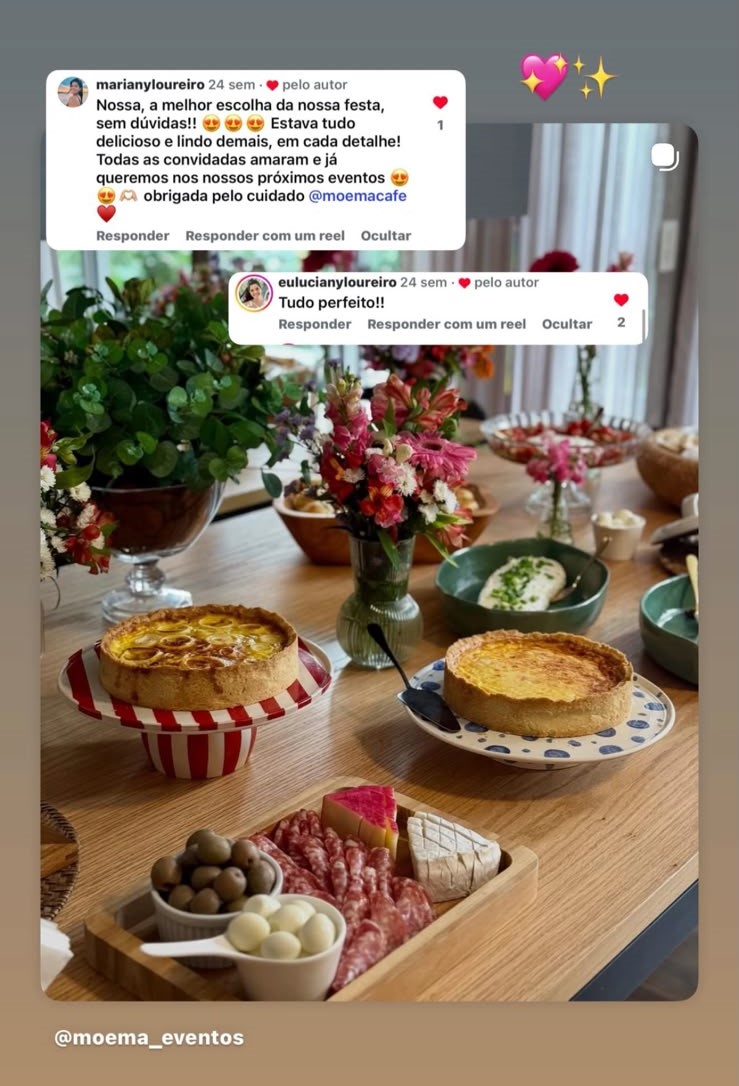 Depoimento de cliente Moema Eventos